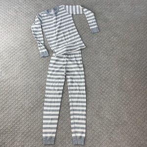 Hanna Andersson organic cotton stripe PJ set